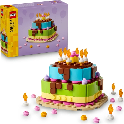 LEGO Iconic narozeninový dort