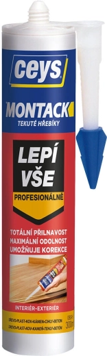 Montážní lepidlo 300 ml CEYS MONTACK Profesional