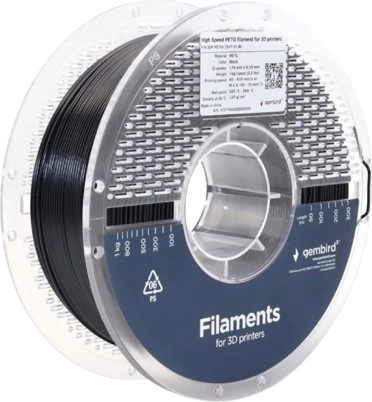 Filament PETG High Speed 1,75 mm 1 kg černý