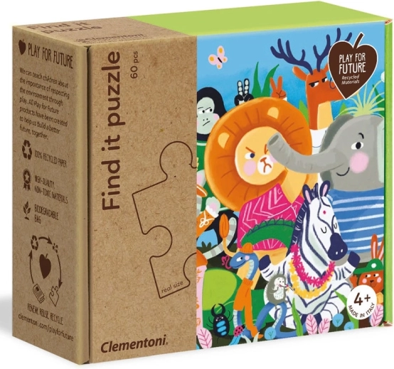 Puzzle Najdi to – jaro