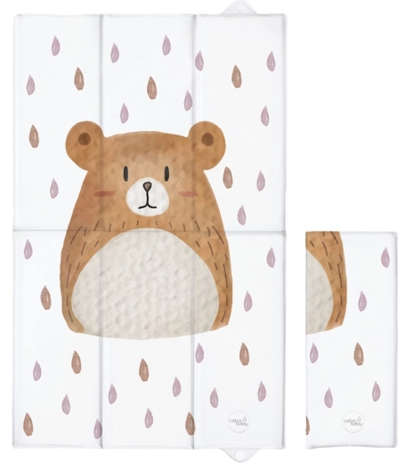 Ceba Baby cestovní přebalovací podložka basic bear buddy 80 × 50 cm
