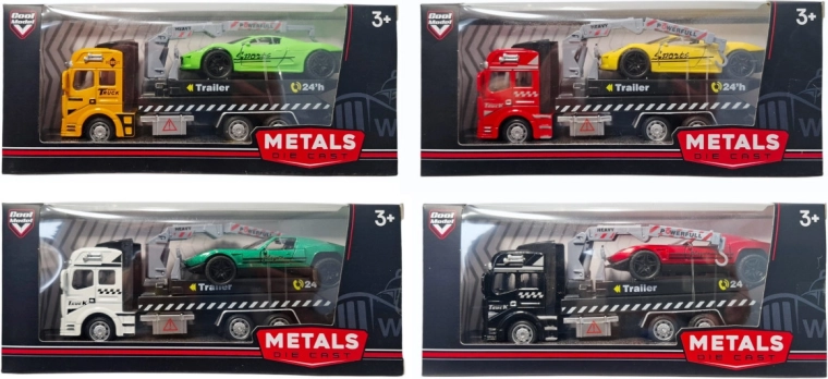 Pojízdná sada – auto s odtahovým přívěsem