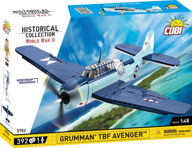 Cobi II. světová válka Grumman TBF Avenger 1:48 (392 dílků)