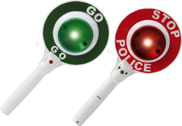 Jamara policejní signální plácačka stop/go se světlem - 1 kus