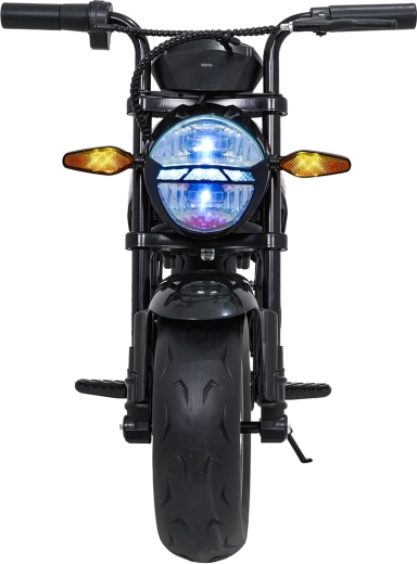 Dětská elektrická motorka SUPERMOTO černá