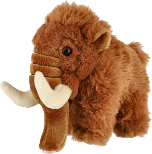 Plyšový mamut hnědý 17 cm