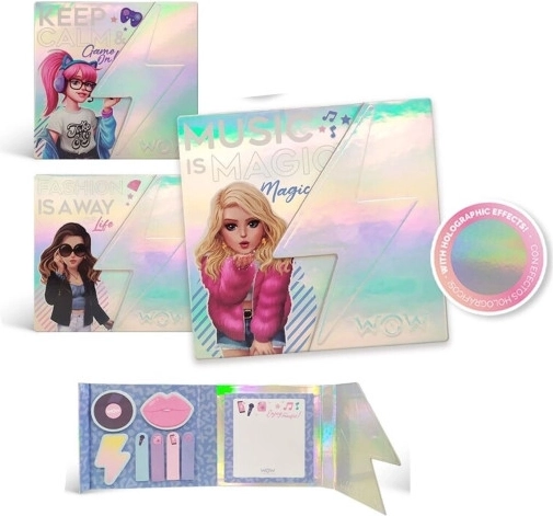 Poznámkový blok se samolepicími lístky WOW Generation