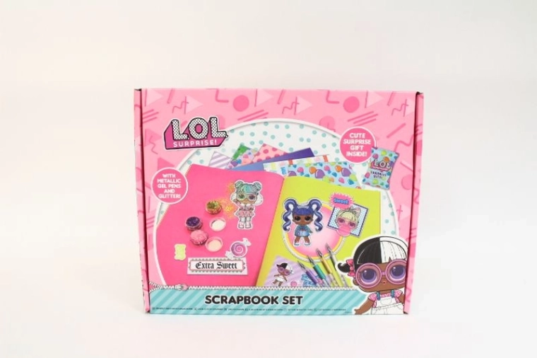 L.O.L. Surprise kreativní sada na zdobení notýsku