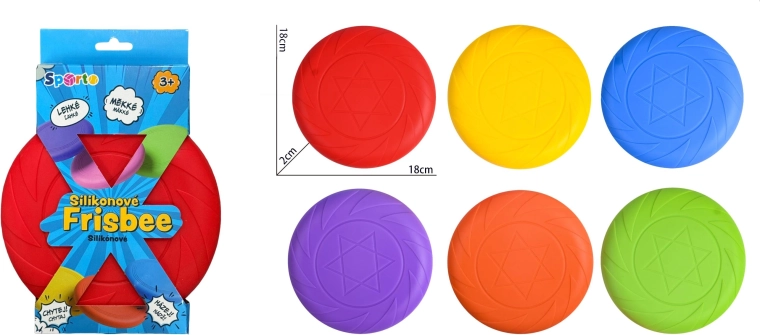 SPORTO silikonové frisbee