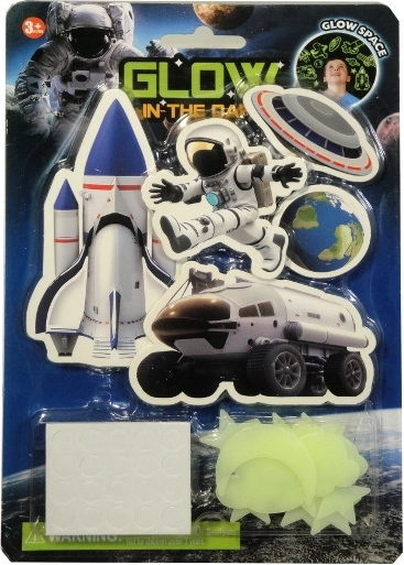 Svítící nástěnné samolepky hvězdy a vesmír