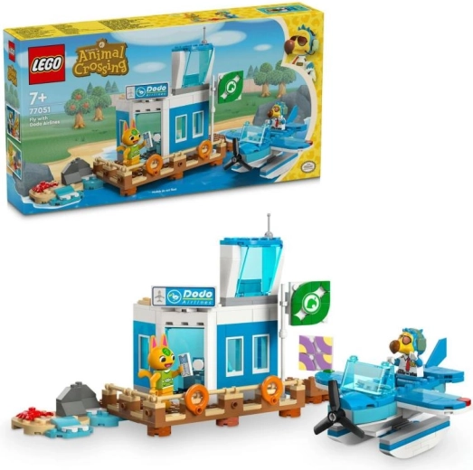LEGO Animal Crossing Letiště Dodo Airlines s hydroplánem