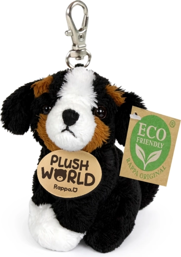Plyšová klíčenka bernský salašnický pes 9 cm Eco-Friendly Plush World