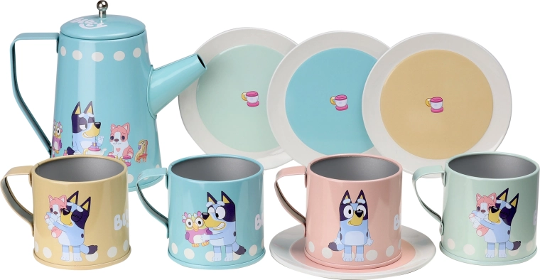 Dětská čajová sada Bluey – 10 dílů