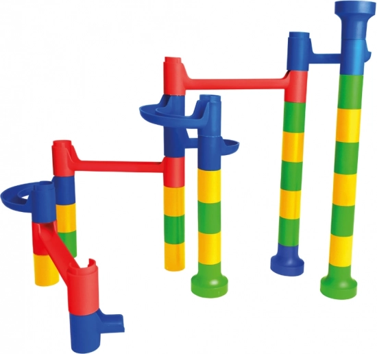 Barevná kuličková dráha pro děti
