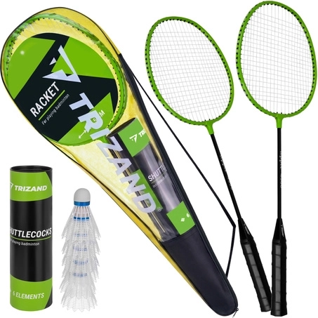 Trizand sada na badminton v pouzdře (9 dílů)