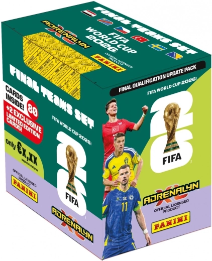 Panini FIFA World Cup 2026 sběratelské karty – sada final teams