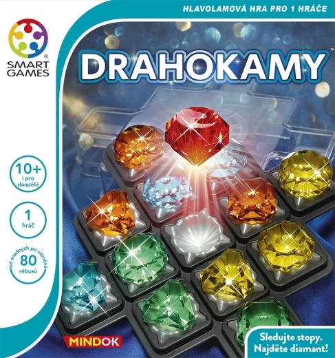 SmartGames Drahokamy – logická hlavolamová hra