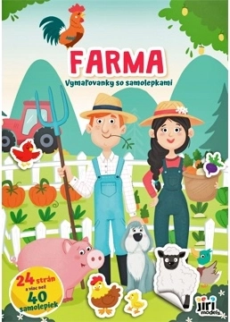 Farma – omalovánky se samolepkami