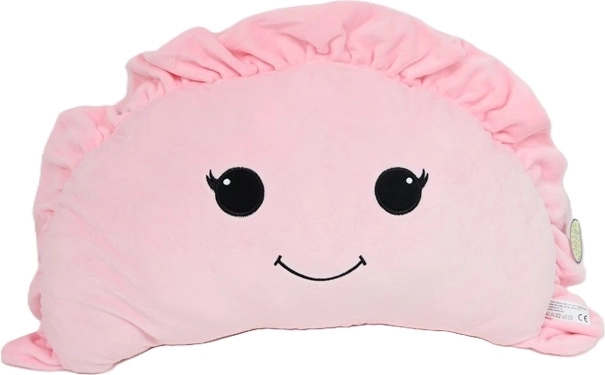 Růžový plyšový pirožek 42 cm