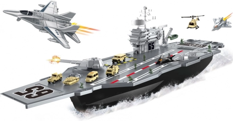 Letadlová loď – hrací set pro děti