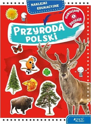 Vzdělávací samolepky Příroda Polska