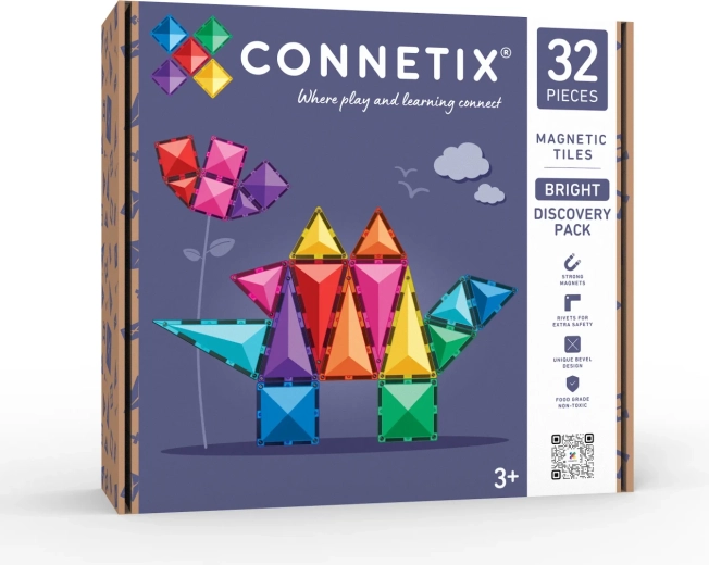Bright Discovery Pack magnetická stavebnice 32 dílků