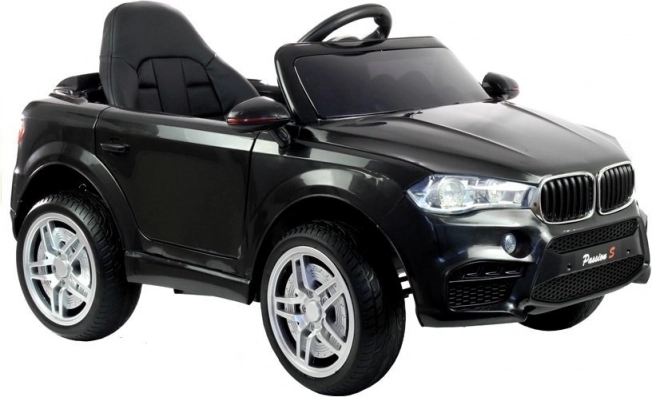 Černé dětské autíčko na baterii