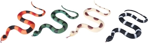 Gumový had – realistická plastová hračka pro děti