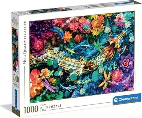 Clementoni puzzle 1000 dílků koi River high quality collection