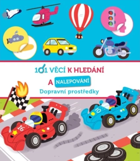 Svojtka & Co. 101 věcí k hledání a nalepování: Dopravní prostředky