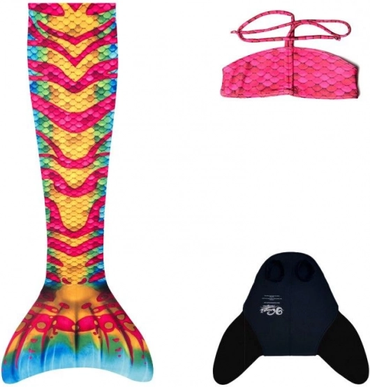 Syrení ocas Aquaris Coral S s monoplavkou a bikini