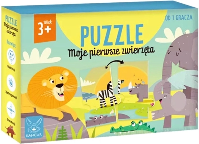 Puzzle Moje první zvířata – velká podlahová skládačka