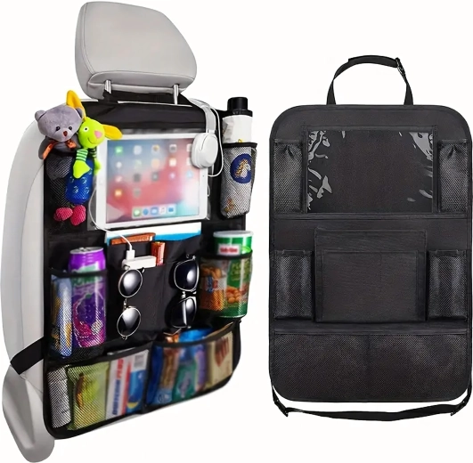 Organizér na zadní stranu autosedadla – velký, univerzální a objemný