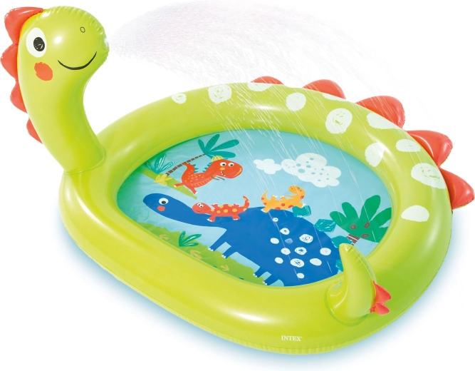 Dětský nafukovací bazének Intex dinosaurus s fontánkou