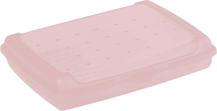 Luca click box mini růžová úložná dóza 0,5 l