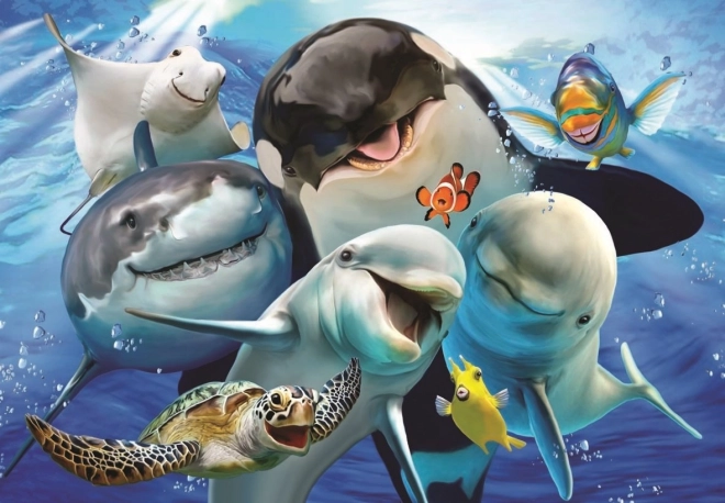 Puzzle ANATOLIAN mořská selfie 500 dílků