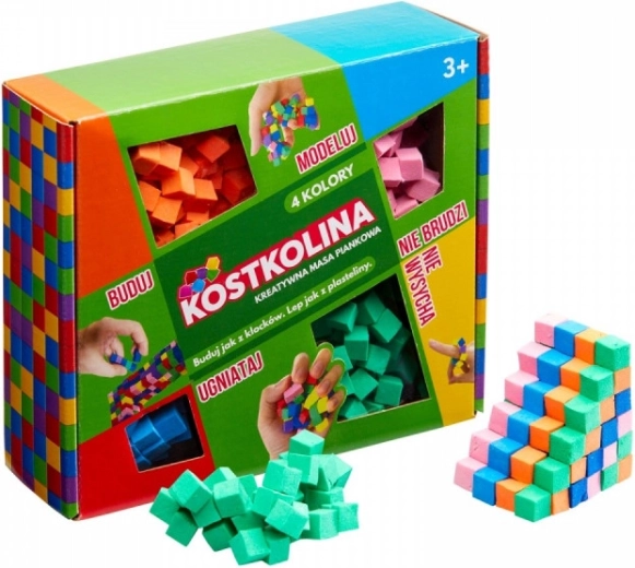 Kostkolina zelená – 4 barvy