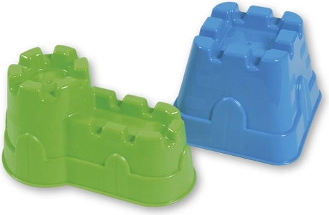 Androni tvořítka na písek - Hrady, mix barev