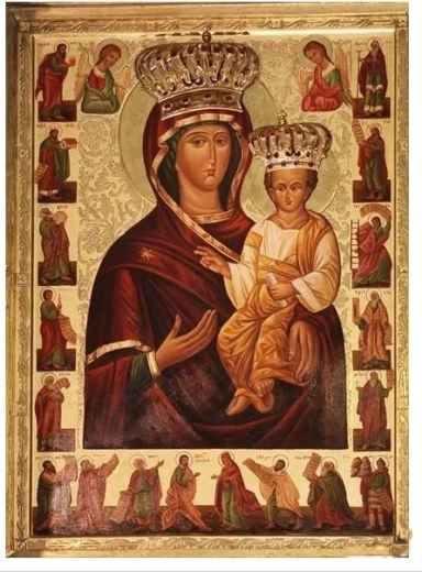 Norimpex Malování podle čísel Panna Maria Bieszczadská 40 × 50 cm