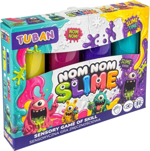 Senzorická hra Jiggly slime Nom Nom Slime