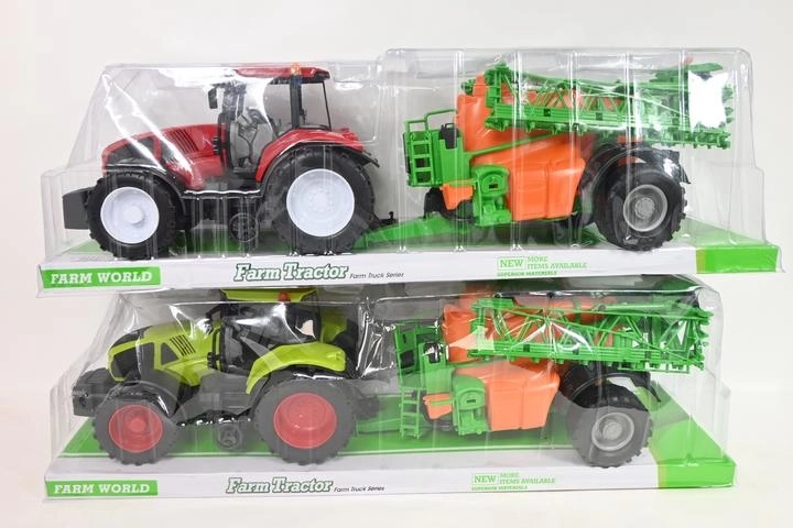 Traktor s postřikovačem – velký