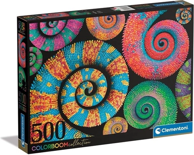 Clementoni ColorBoom Curly Tails puzzle 500 dílků