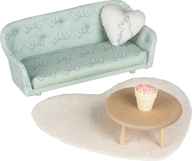 Lundby nábytek do obývacího pokoje pro domeček pro panenky