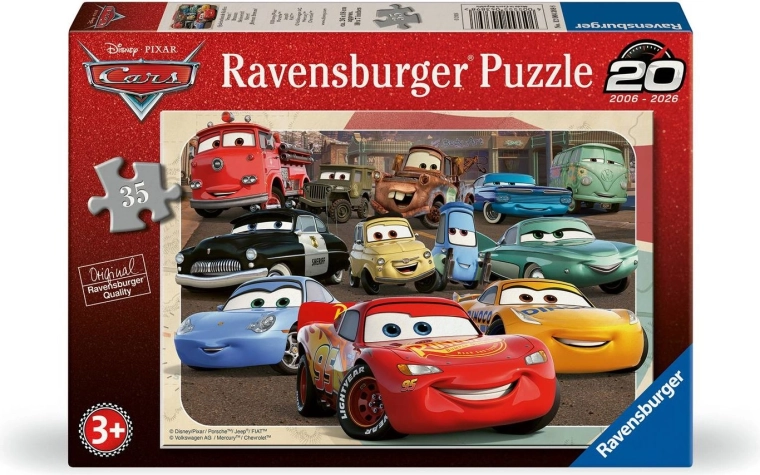 Ravensburger puzzle Auta 35 dílků