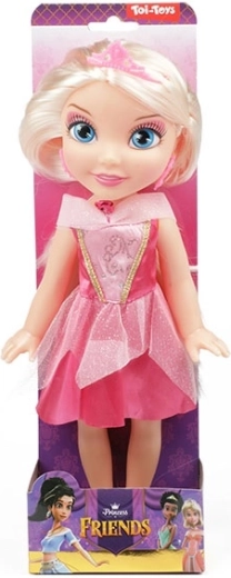 Toi Toys princess friends panenka růžová 30 cm