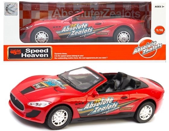 Sportovní kabriolet s třecím pohonem (friction) - 1 kus