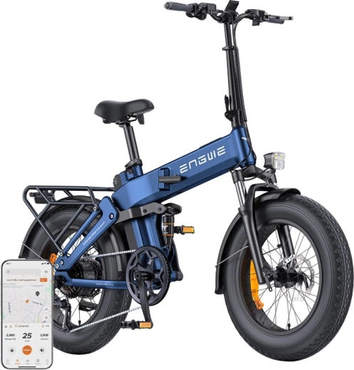 ENGWE Engine Pro 3.0 Boost skládací elektrické kolo 250 W 20" modré