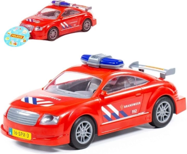 Hasičské auto na setrvačník