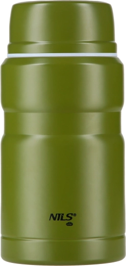 Jídelní termoska NILS Camp 750 ml se skládací lžičkou