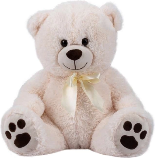 Free2Play plyšový medvěd Cuddly 38 cm bílý - 1 kus